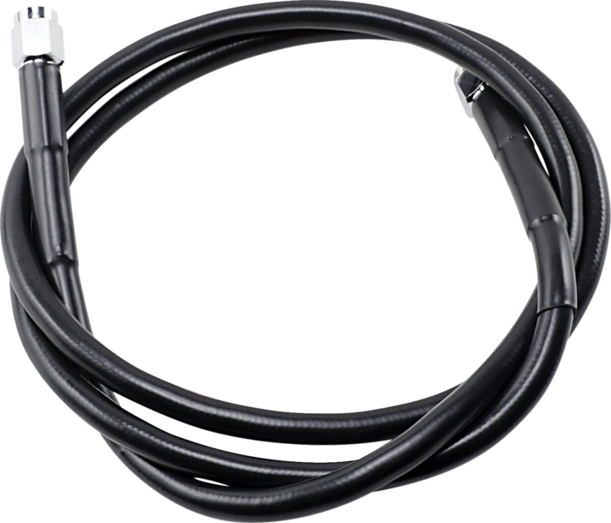 Drag Specialties Universal Brake Line Black Vinyl Coated Stainless Ste
