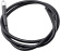 Drag Specialties Universal Brake Line Black Vinyl Coated Stainless Ste Drag Specialties Universal Brake Line Black Vinyl Coated Stainless Ste