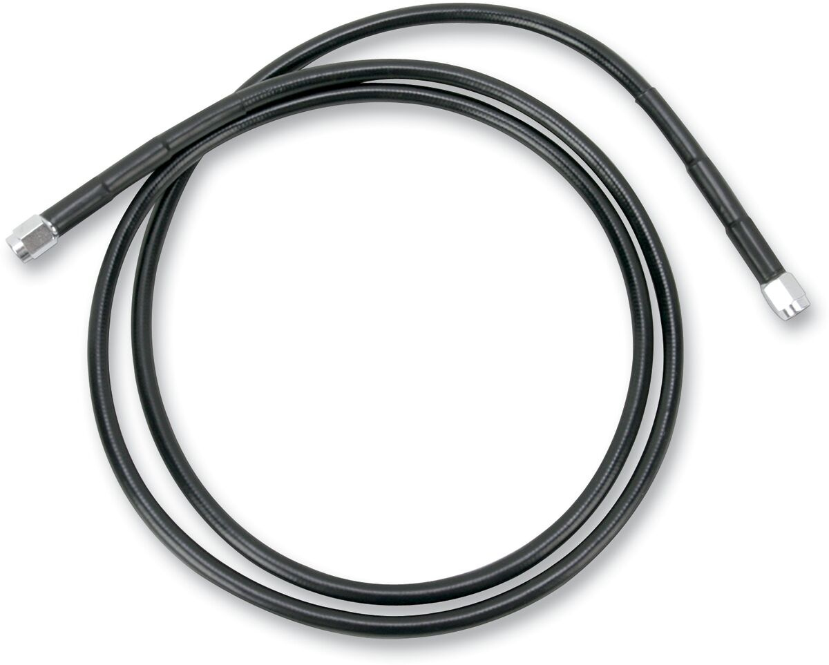 Drag Specialties Universal Brake Line Black Vinyl Coated Stainless Ste