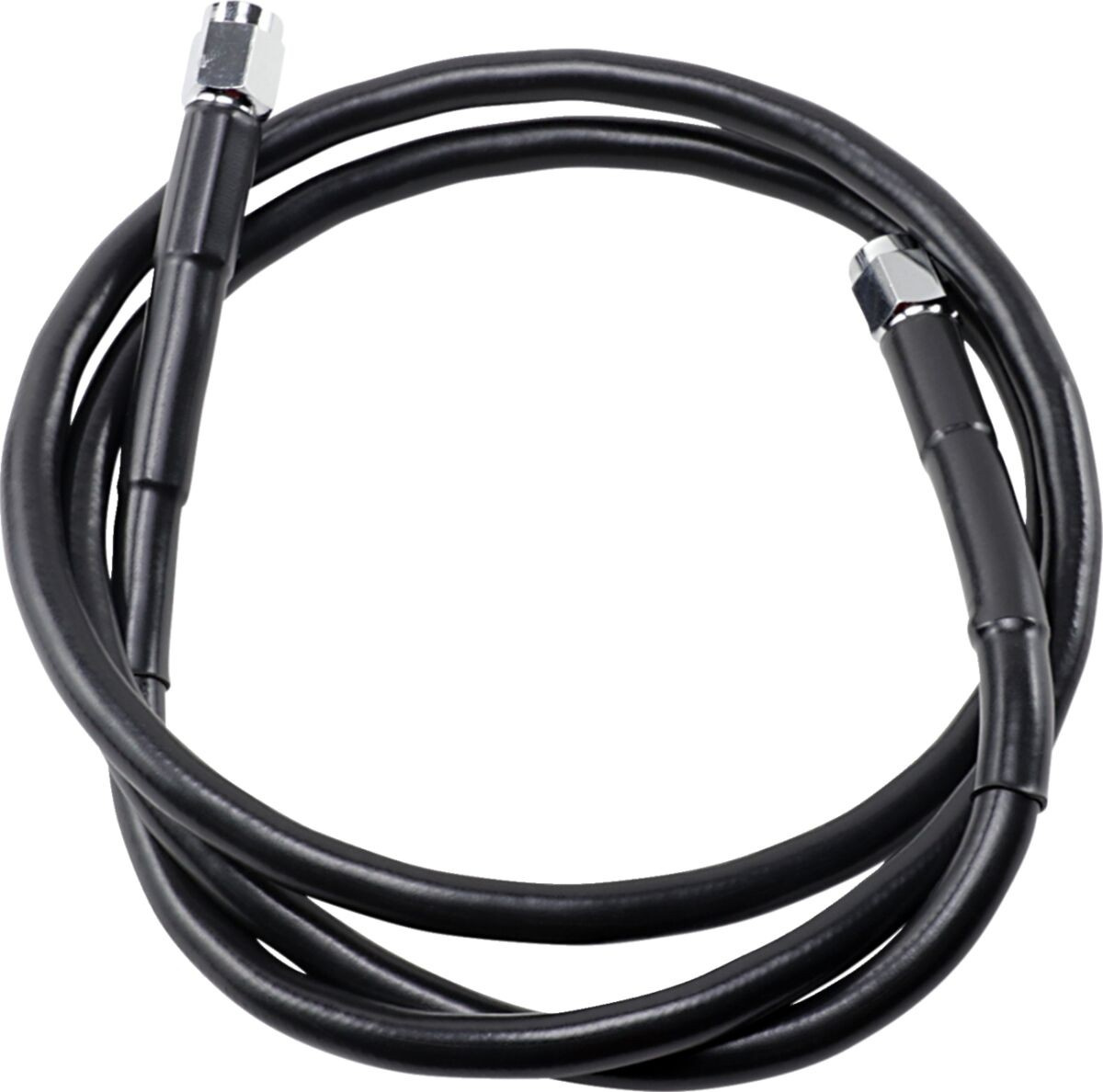 Drag Specialties Universal Brake Line Black Vinyl Coated Stainless Ste