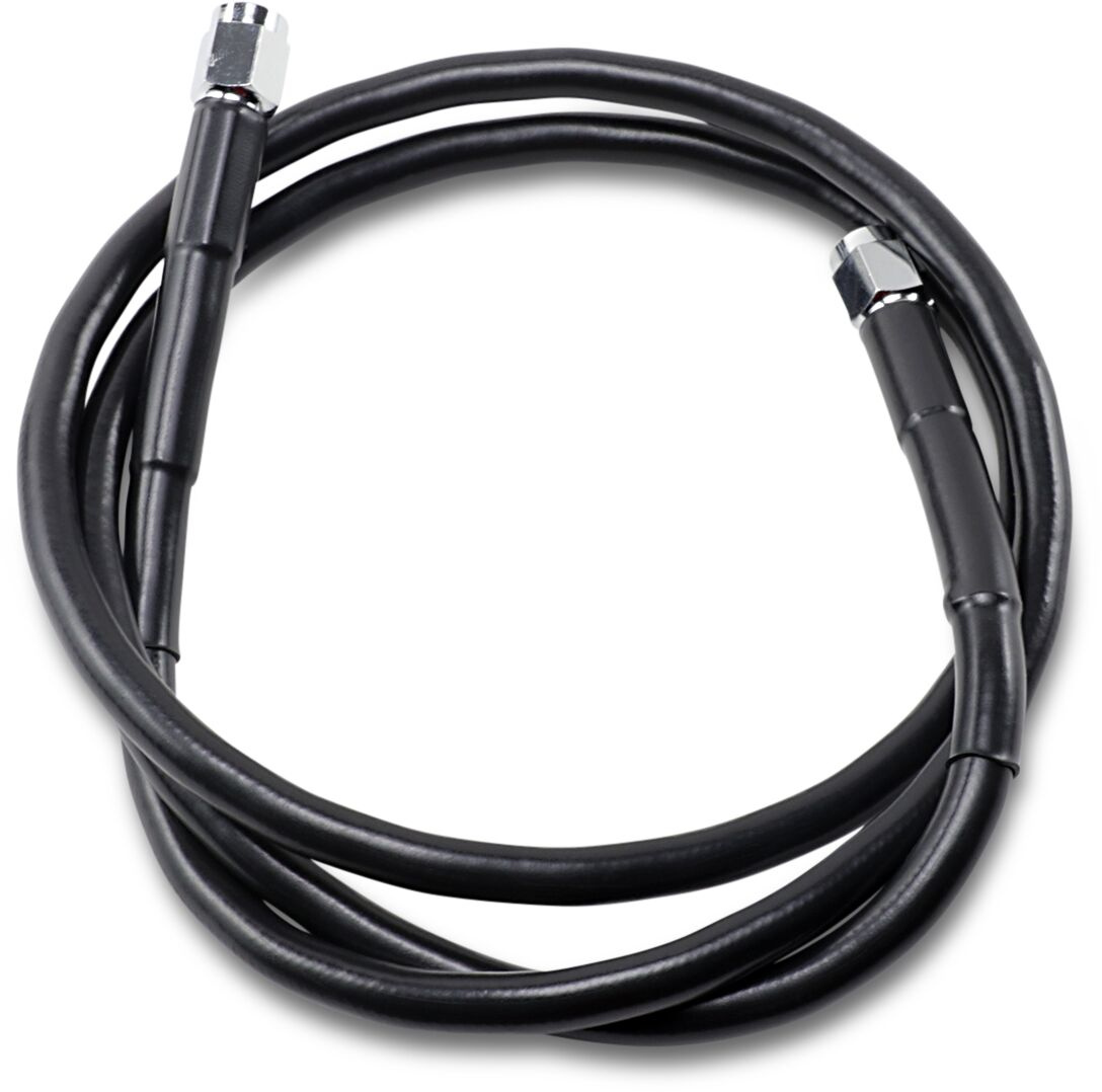 Drag Specialties Universal Brake Line Black Vinyl Coated Stainless Ste