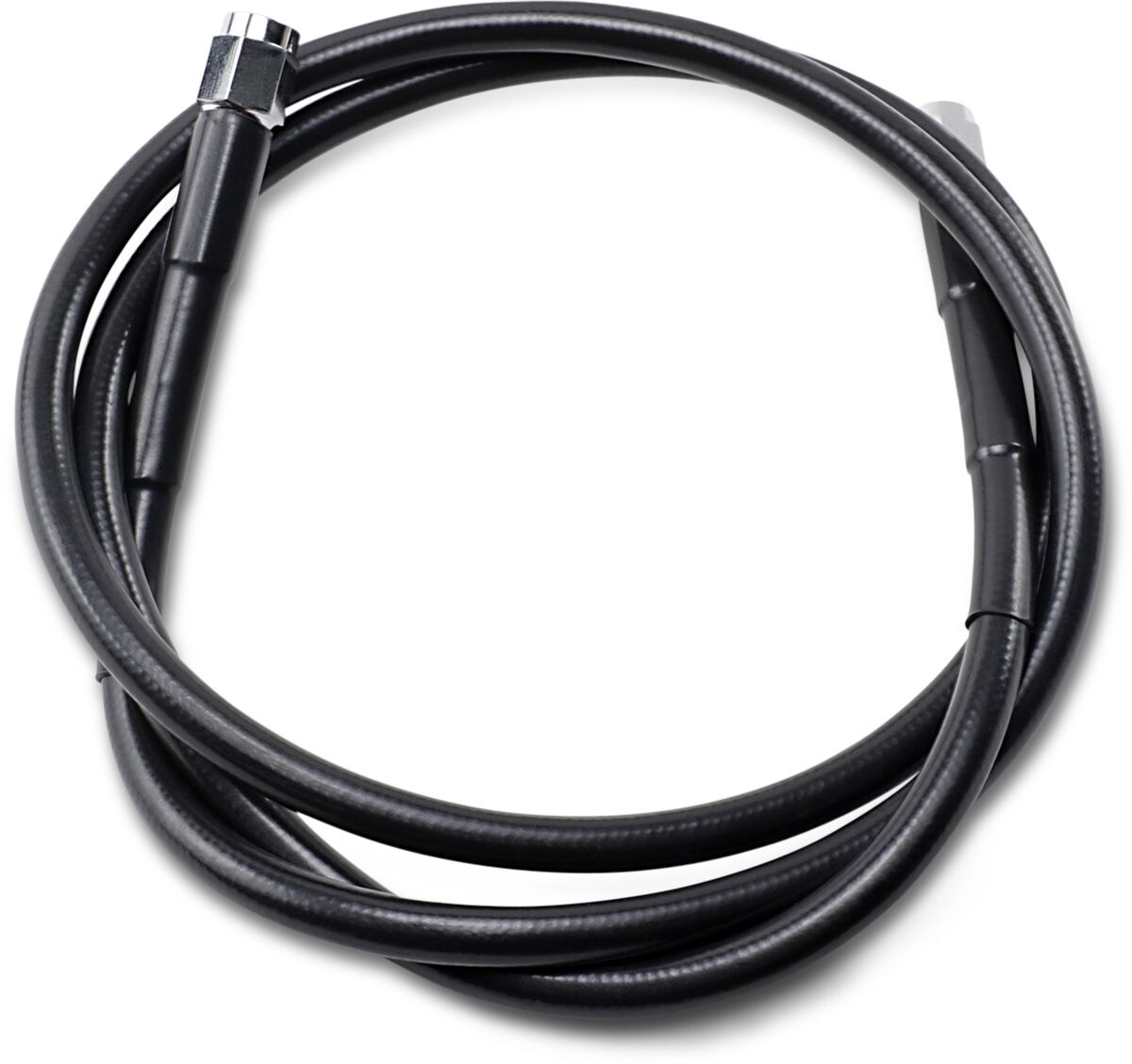 Drag Specialties Universal Brake Line Black Vinyl Coated Stainless Ste