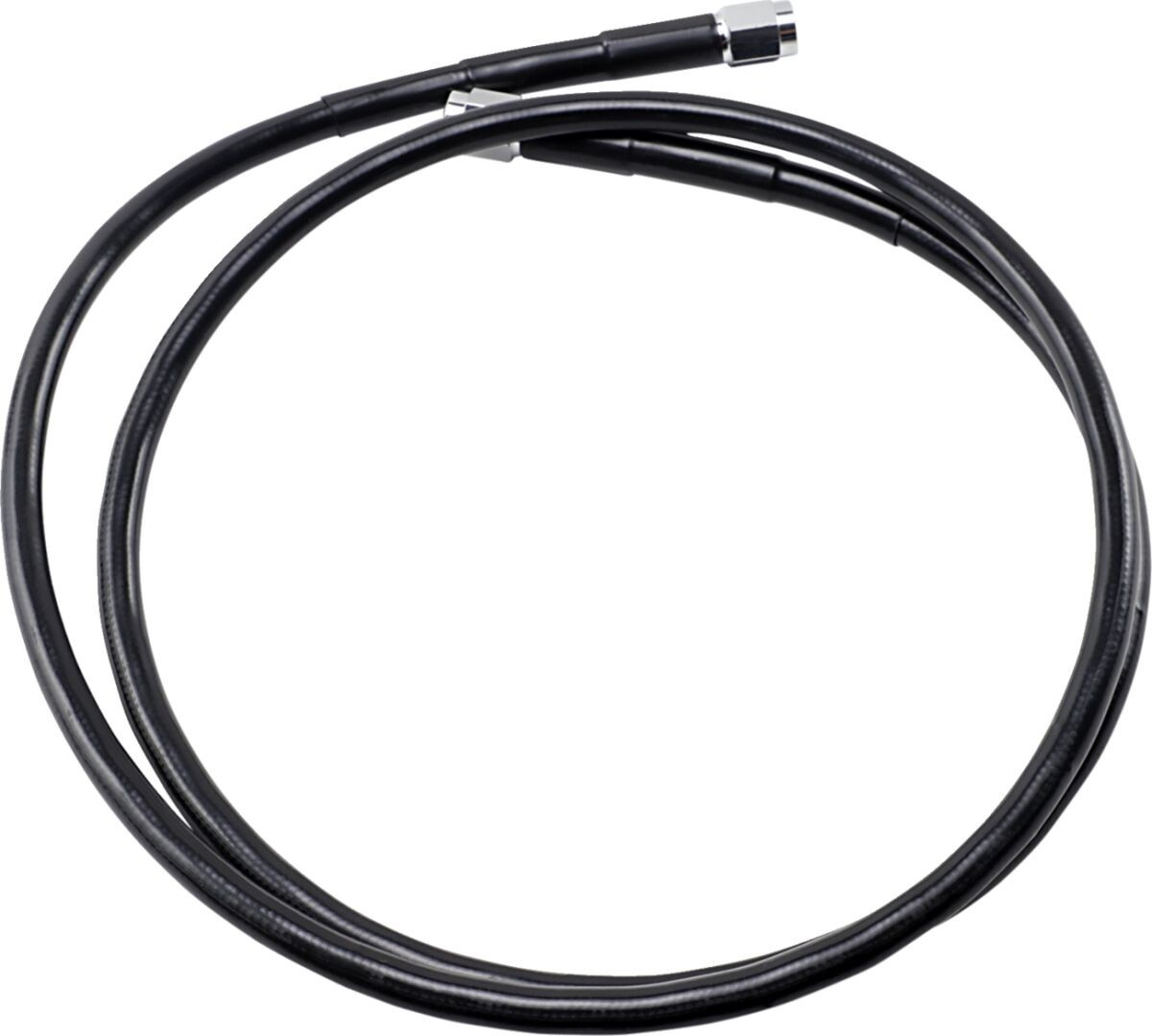 Drag Specialties Universal Brake Line Black Vinyl Coated Stainless Ste