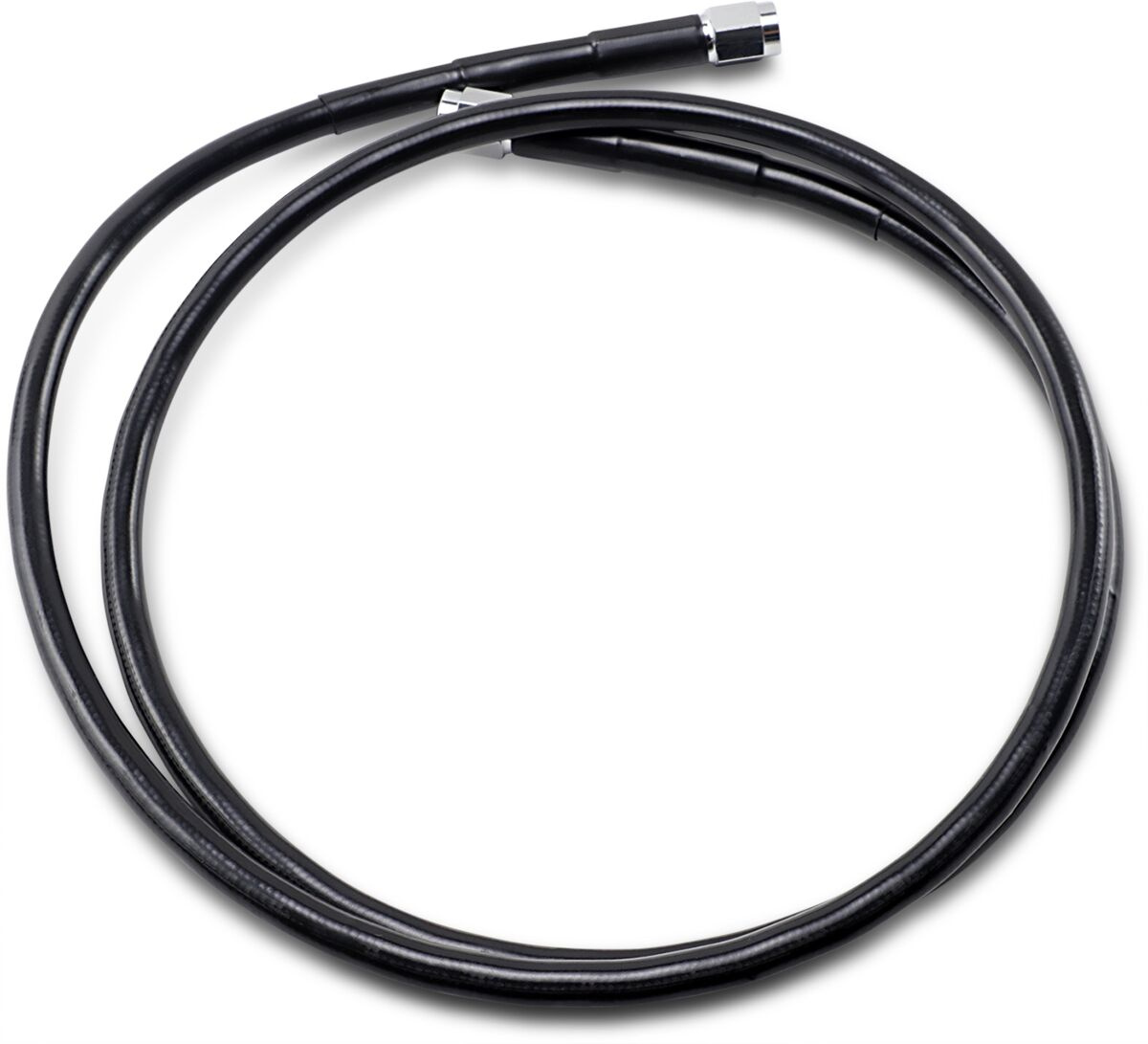 Drag Specialties Universal Brake Line Black Vinyl Coated Stainless Ste