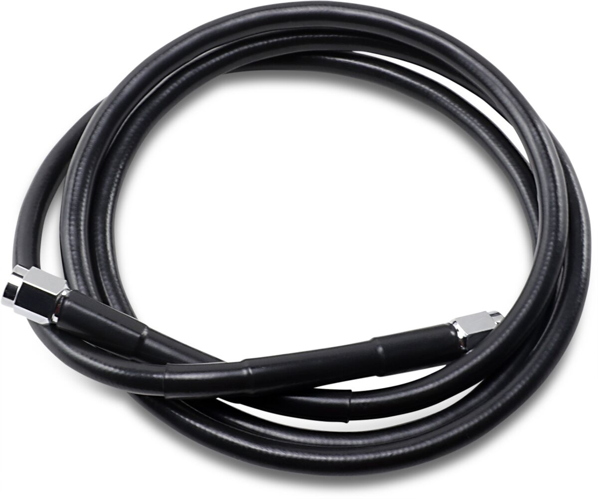 Drag Specialties Universal Brake Line Black Vinyl Coated Stainless Ste