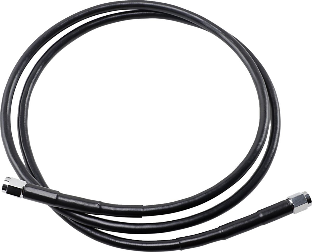 Drag Specialties Universal Brake Line Black Vinyl Coated Stainless Ste