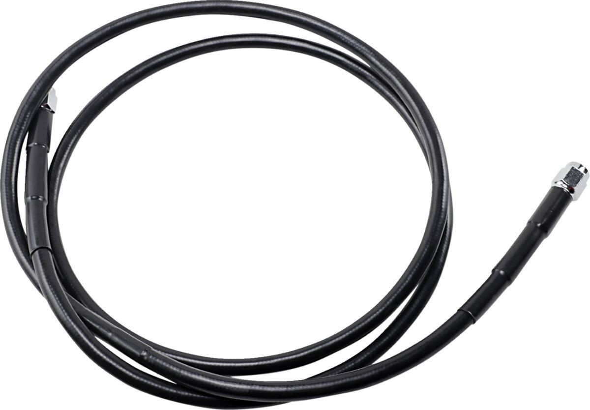 Drag Specialties Universal Brake Line Black Vinyl Coated Stainless Ste