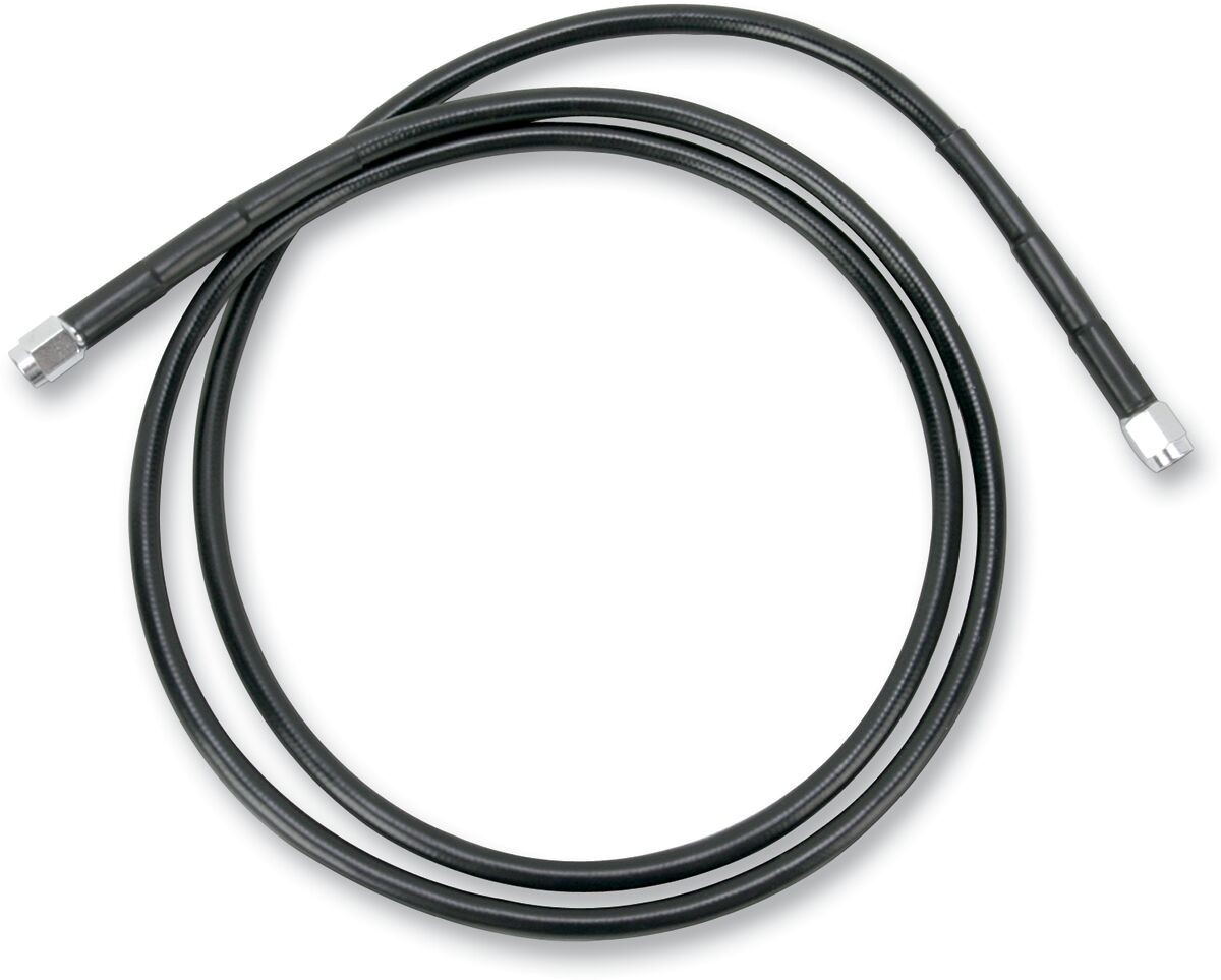 Drag Specialties Universal Brake Line Black Vinyl Coated Stainless Ste