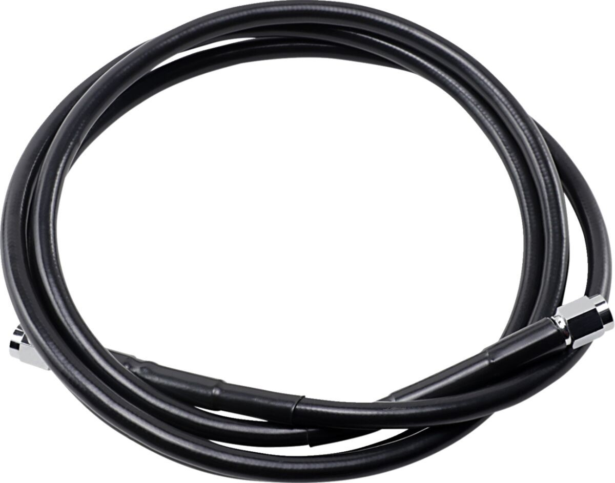 Drag Specialties Universal Brake Line Black Vinyl Coated Stainless Ste