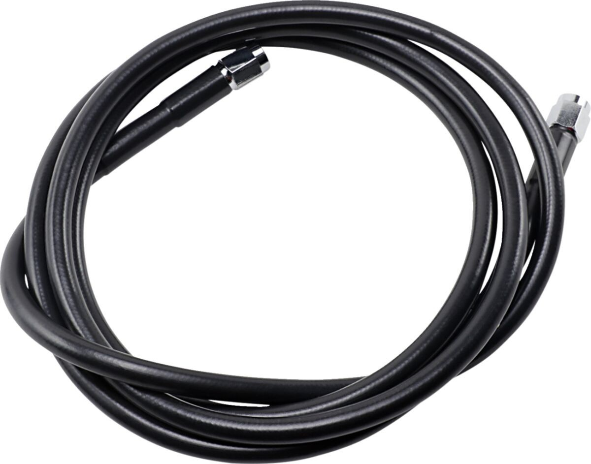 Drag Specialties Universal Brake Line Black Vinyl Coated Stainless Ste