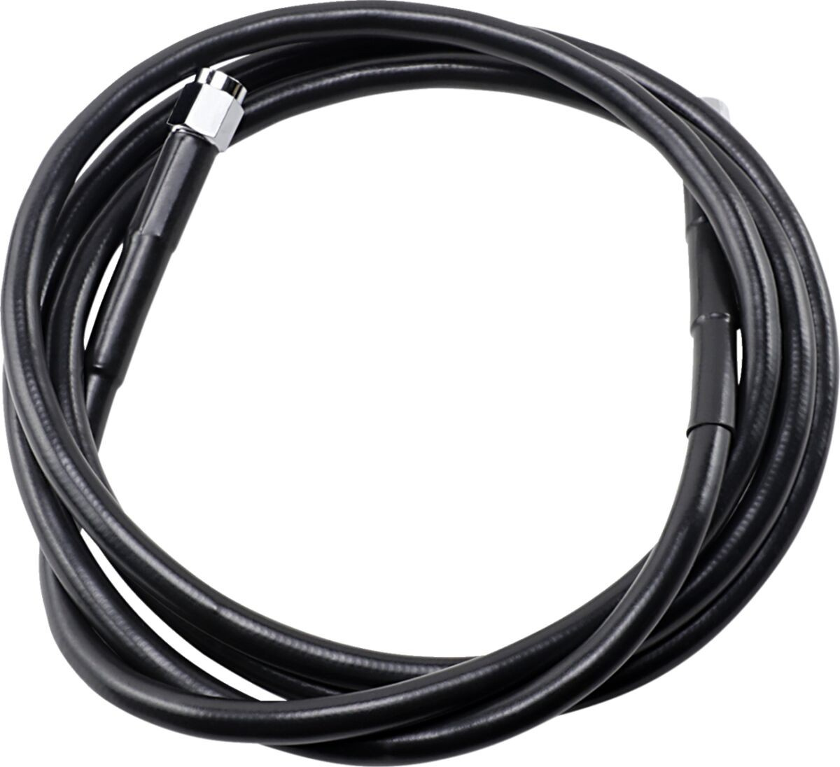 Drag Specialties Universal Brake Line Black Vinyl Coated Stainless Ste