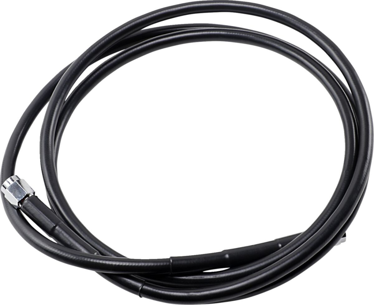 Drag Specialties Universal Brake Line Black Vinyl Coated Stainless Ste