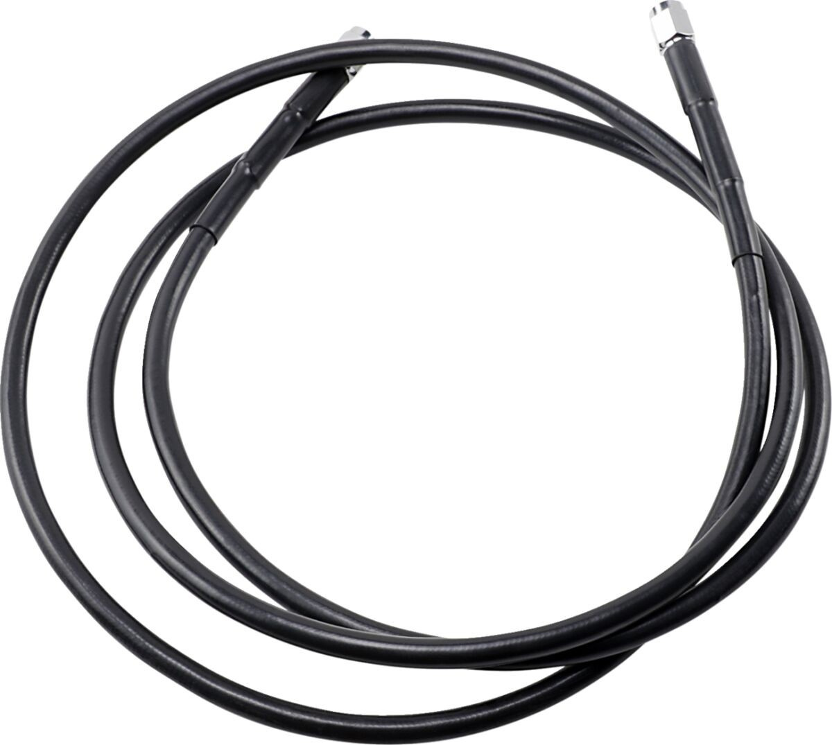 Drag Specialties Universal Brake Line Black Vinyl Coated Stainless Ste