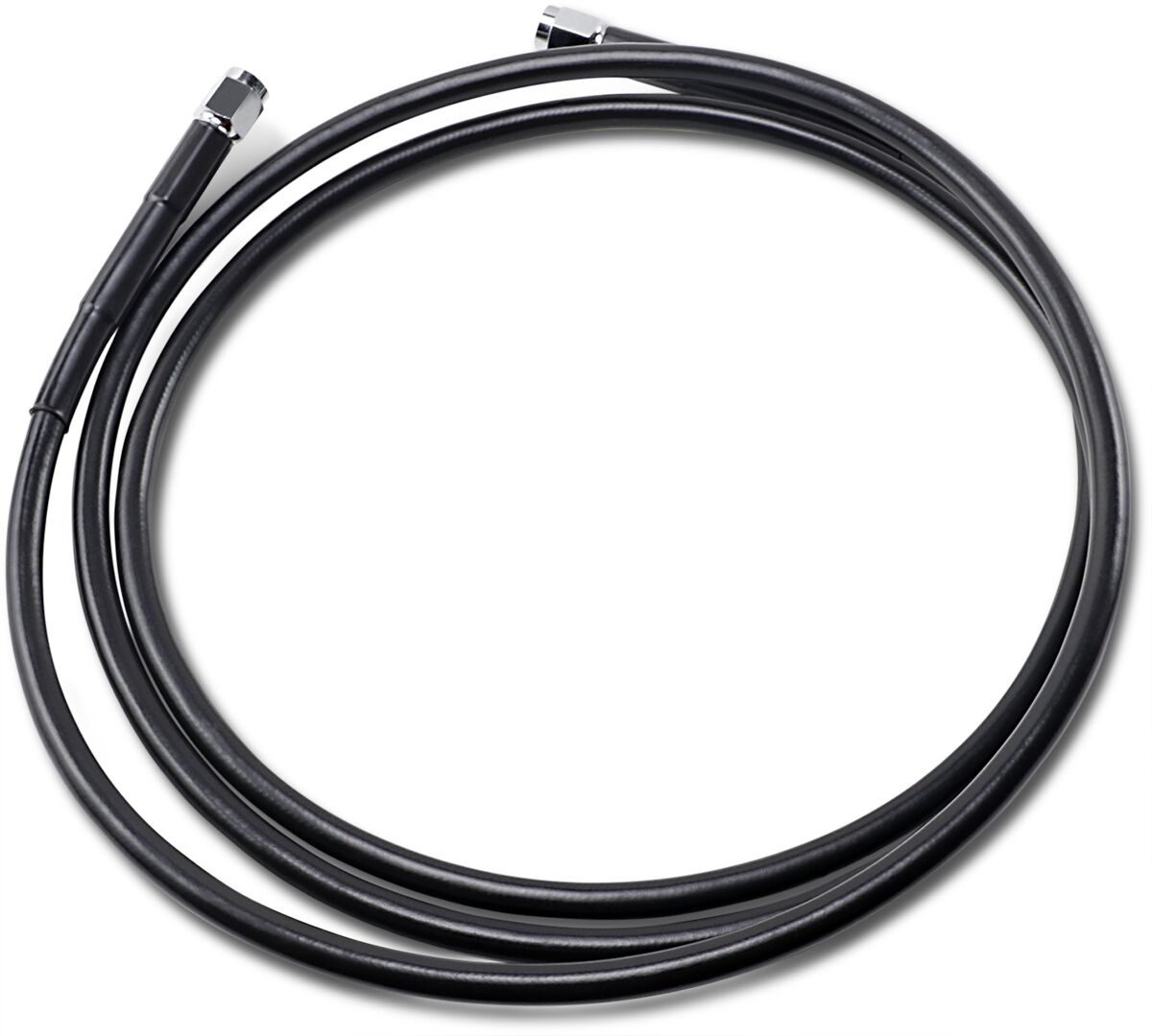 Drag Specialties Universal Brake Line Black Vinyl Coated Stainless Ste