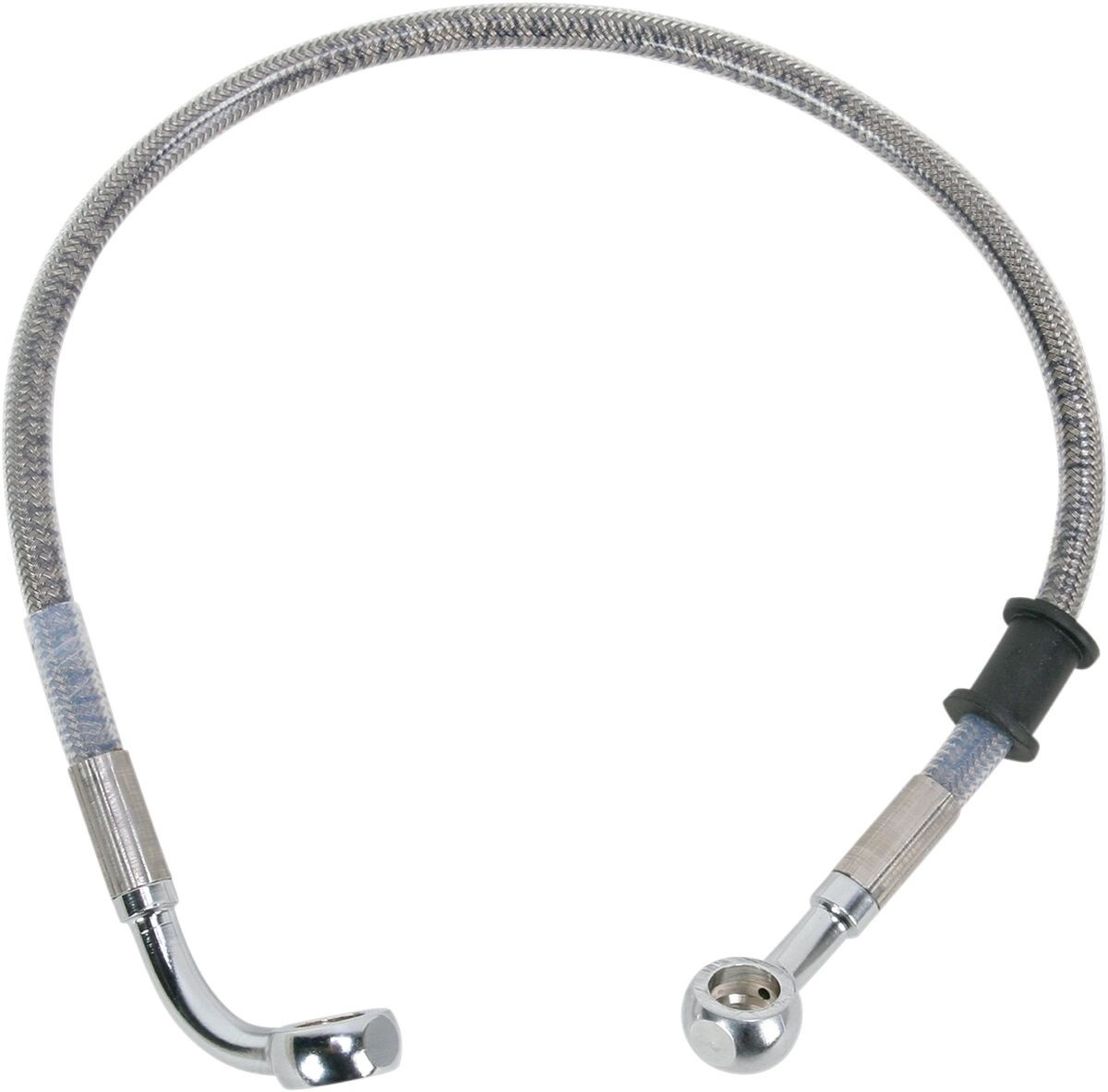 Drag Specialties Rear Brake Line Stainless Steel Brakeline Rr Fxd 08-1