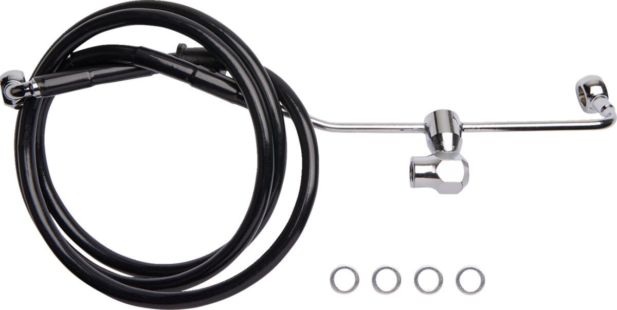 Drag Specialties Brake Line Rr Non Abs Bl Brake Line Rr Non Abs Bl