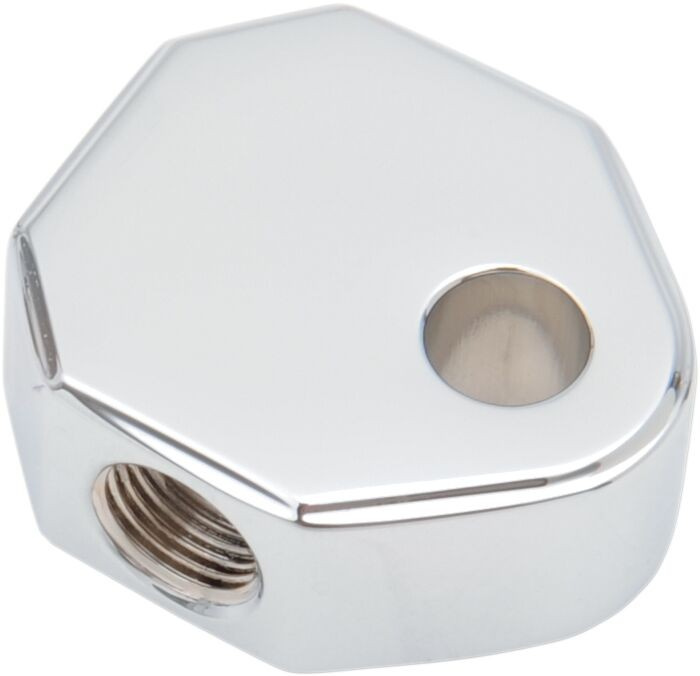 Drag Specialties Brake-Tee Chrome W/ 3 X 1/8