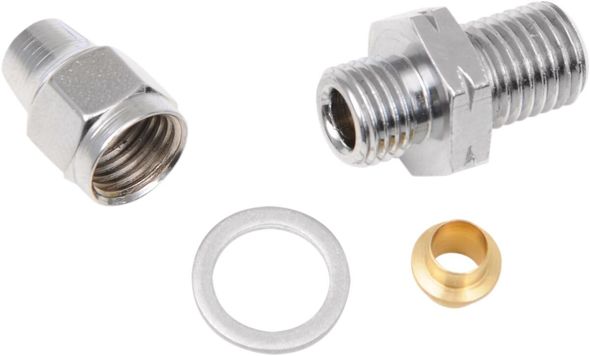 Drag Specialties Fitting Banjo 10Mm X 1.25 Bolt Banjo 10Mm X 1.25