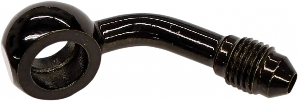 Magnum Shielding Banjo Fitting Custom Replacement An3 60°/10Mm Black