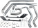 Bassani Header Power Curve True-Dual Crossover Chrome Exhaust Tr-Dual