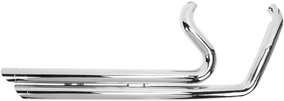 Cobra Speedster Slash Down Exhaust With Powerport Chrome Hd Exhaust Sp