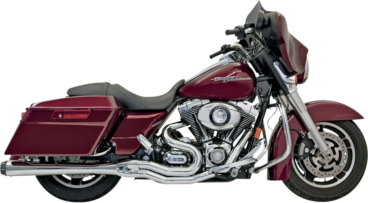 Bassani Xhaust Exhaust Road Rage Ii Mega Power 2-Into-1 Chrome Exhaust