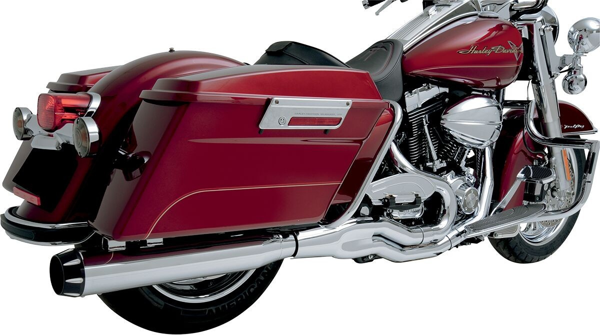 Bassani Xhaust Exhaust Road Rage Ii B1 Power 2-Into-1 Chrome Exhaust 2
