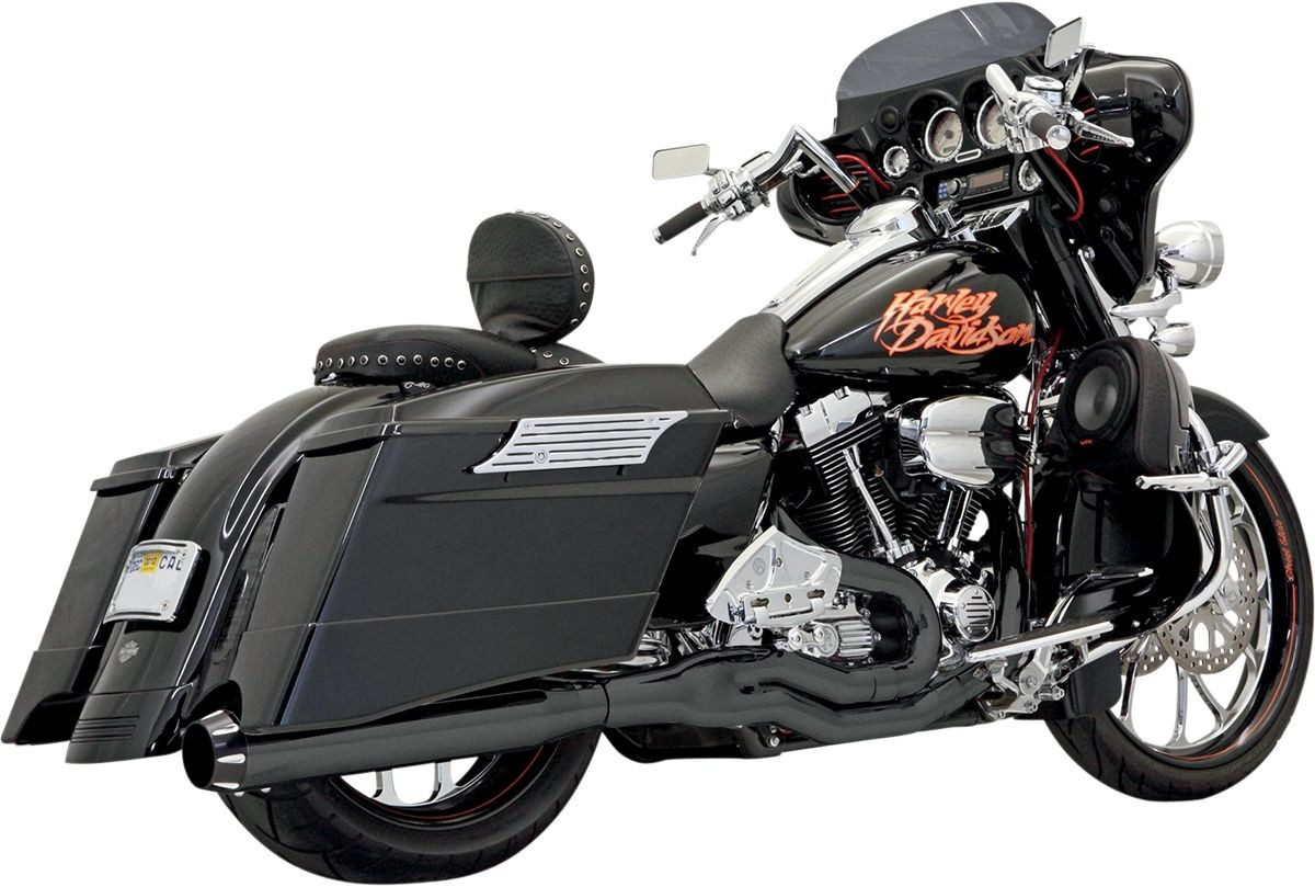 Bassani Xhaust Exhaust Road Rage Ii B1 Power 2-Into-1 Black Exhaust 2-