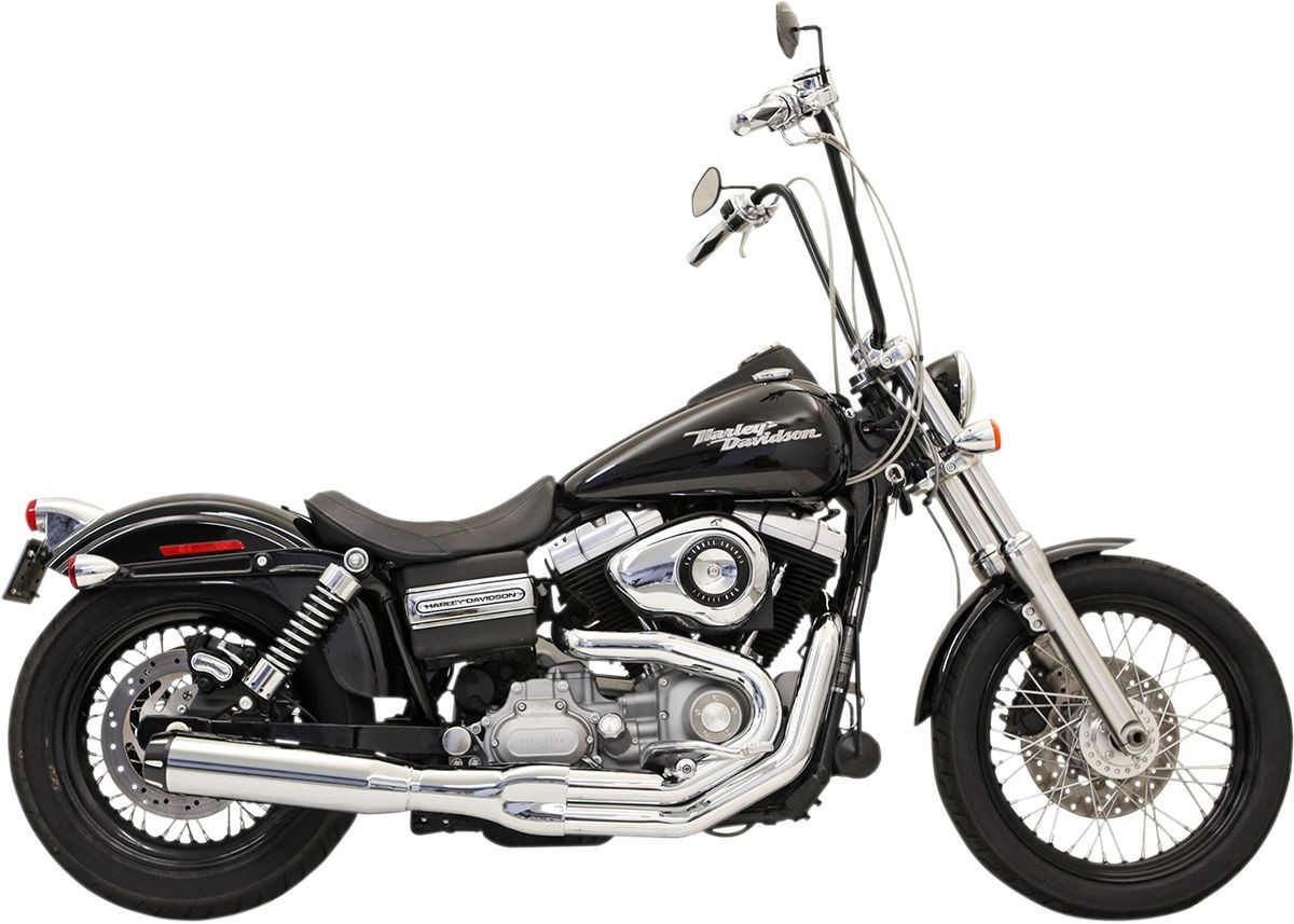 Bassani Xhaust Exhaust Road Rage Ii B1 Power 2-Into-1 Chrome Exhst 2-1