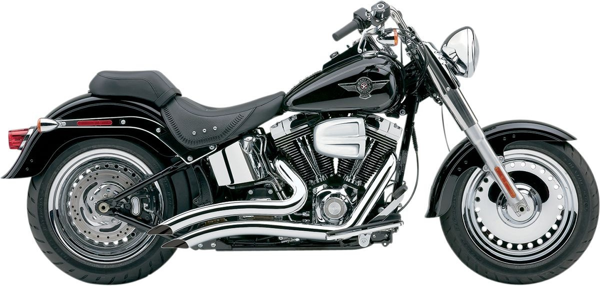 Cobra Speedster Shorts Swept Exhaust With Powerport Chrome Exhaust Spd