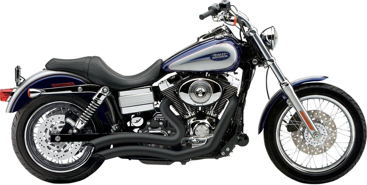 Cobra Speedster Swept Exhaust With Powerport Black Hd Exh Shrt Swpt Bl