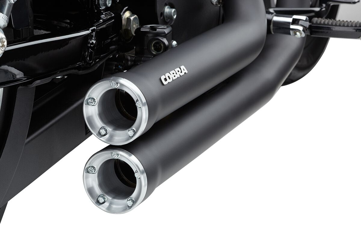 Cobra Speedster Exhaust Short Black Hd Exhaust Spd Sht Blk Spt
