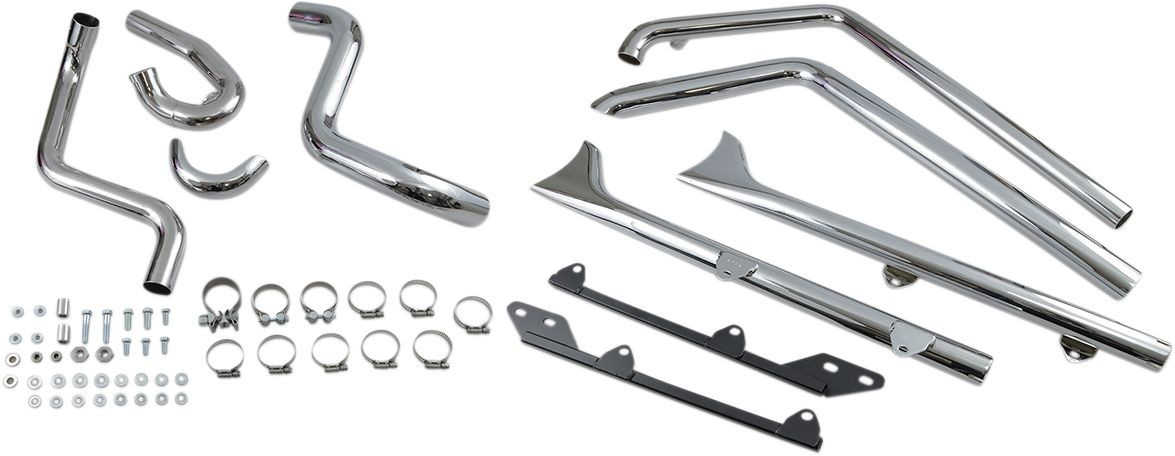 Bassani Xhaust Exhaust System True Duals W/ 30