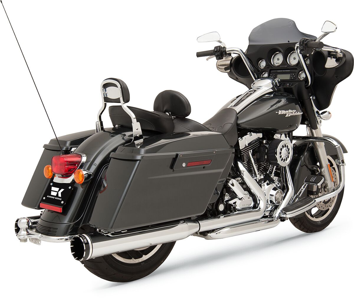 Khrome Werks Exhaust System 2 Into 2 With Two-Step Crossover Header Ch