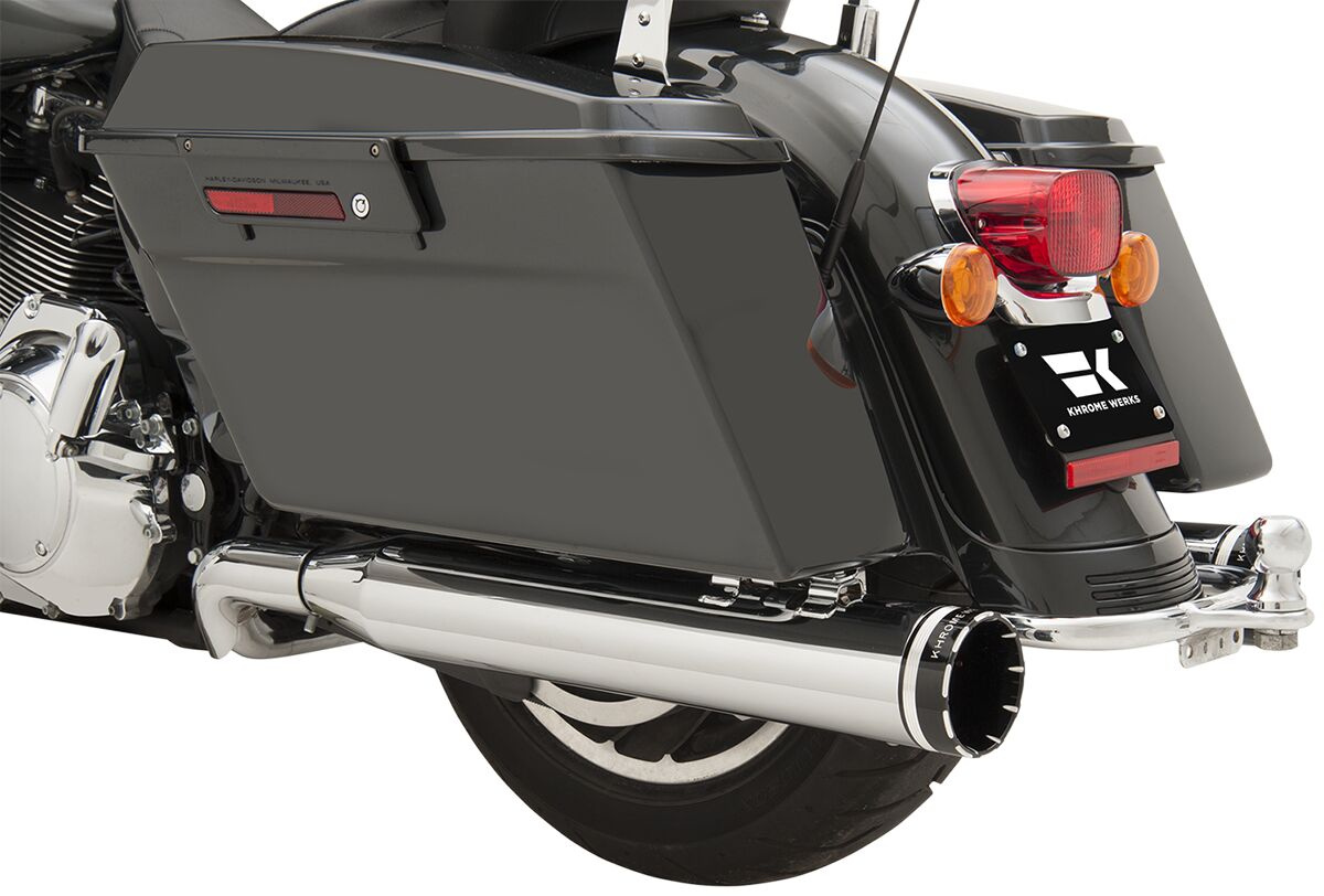 Khrome Werks Exhaust System 2 Into 2 With Two-Step Crossover Header Ch