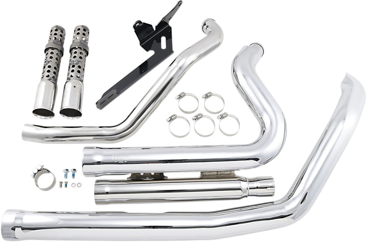 Cobra Exhaust System Speedster 909 Short 2-Into-2 Chrome Exhaust 909 C