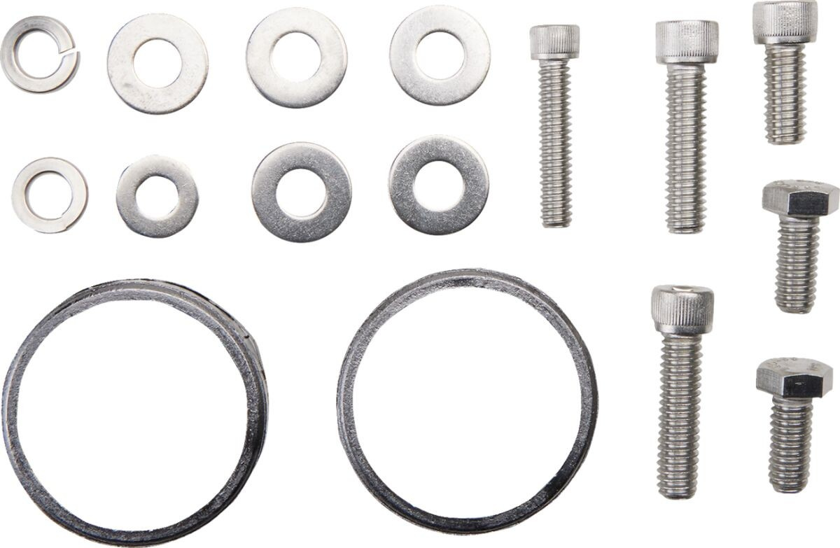 Trask Exhaust System Assault 2-Into-1 Stainless Steel Tapered Exhaust