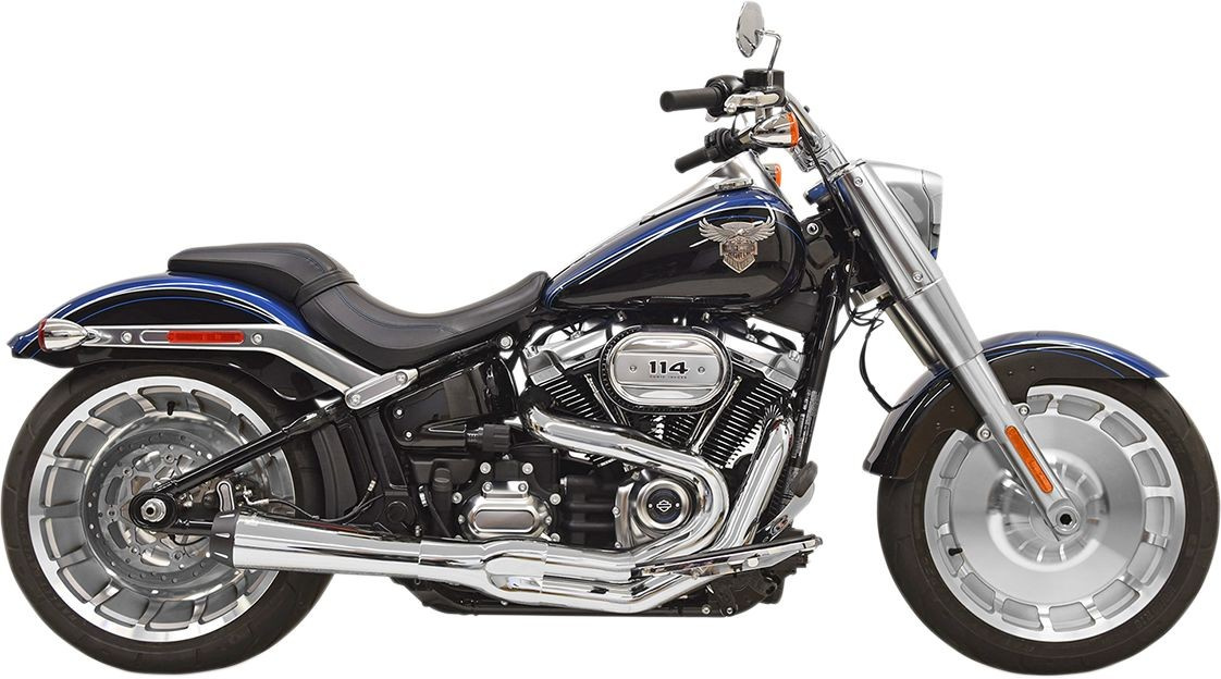 Bassani Xhaust Exhaust System Road Rage Iii 2-Into-1 Chrome Exhaust 2: