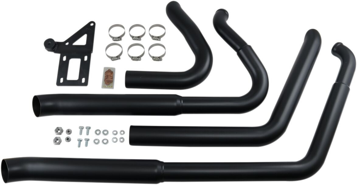 Bassani Xhaust Exhaust System Pro Street Turn Out Black Exhaust Pro St