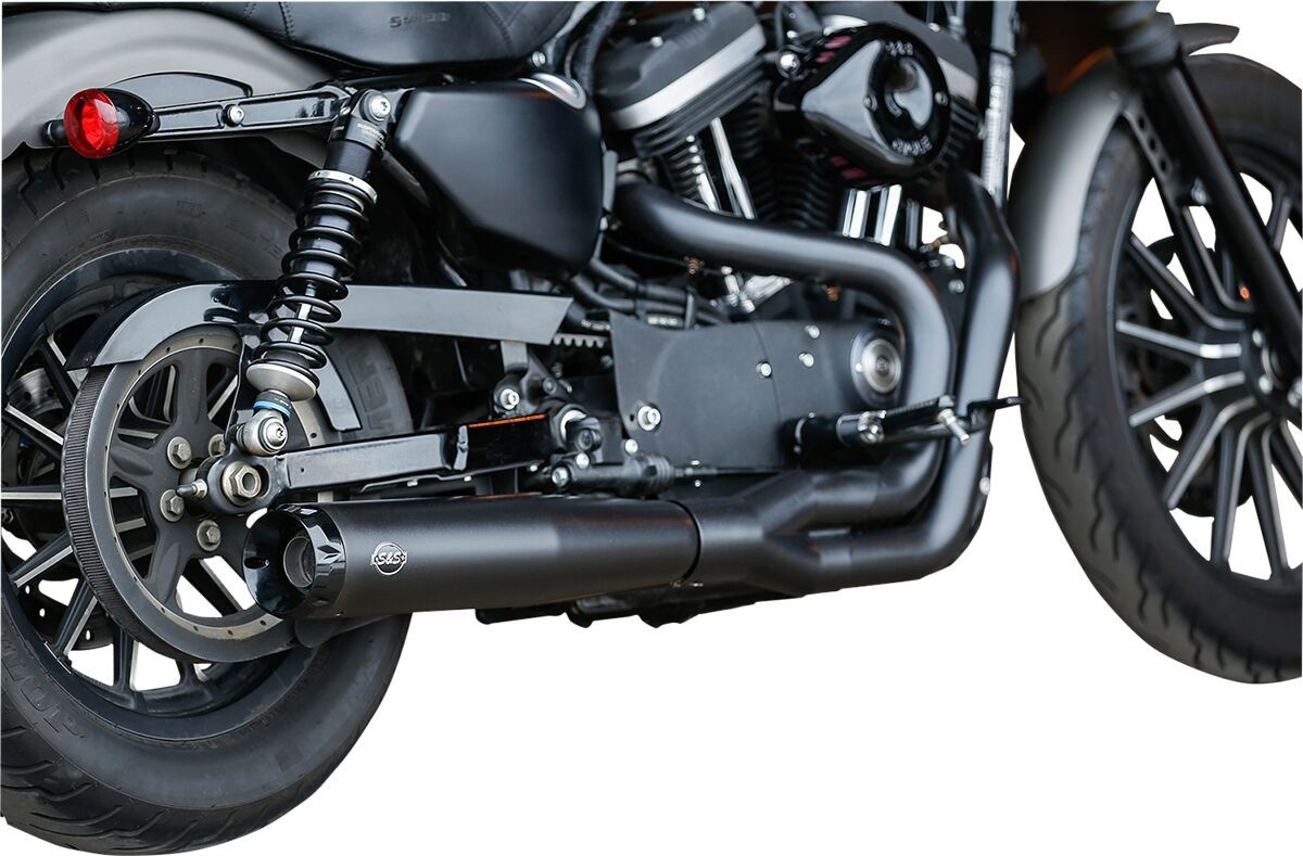S&S Cycle 2:1 Exhaust - Black - '07-'13 Xl Exhaust Blk 2:1 07-13 Xl