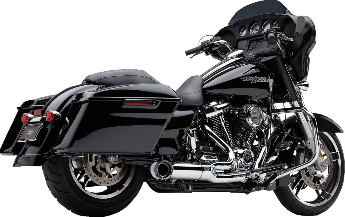 Cobra Exhaust 2:1 W/Tip Chr Flh Exhaust 2:1 W/Tip Chr Flh