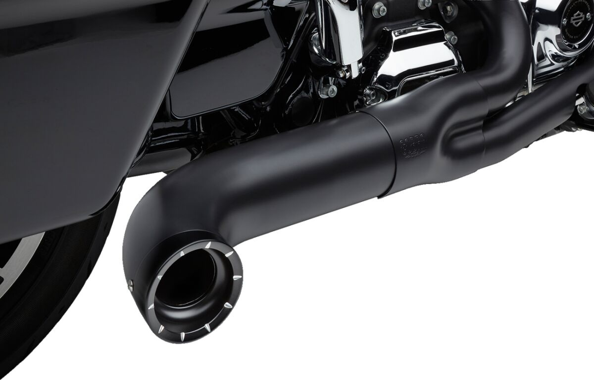 Cobra Exhaust 2:1 W/Tip Blk Flh Exhaust 2:1 W/Tip Blk Flh