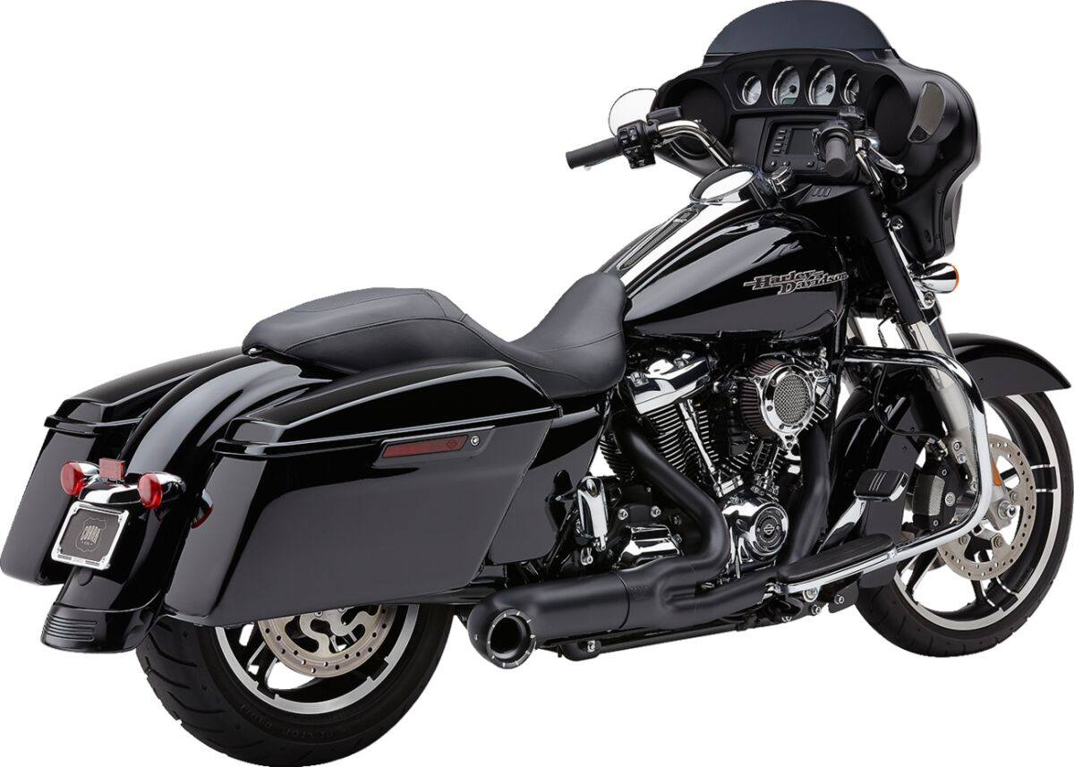 Cobra Exhaust 2:1 W/Tip Blk Flh Exhaust 2:1 W/Tip Blk Flh