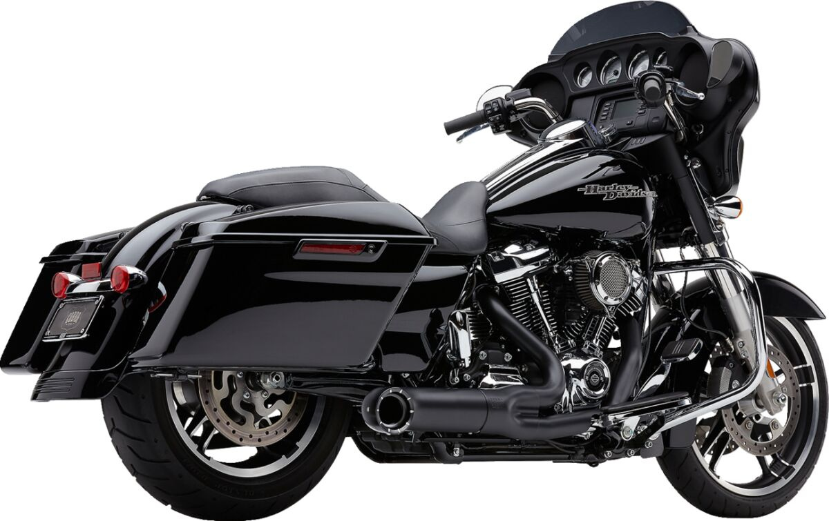 Cobra Exhaust 2:1 W/Tip Blk Flh Exhaust 2:1 W/Tip Blk Flh