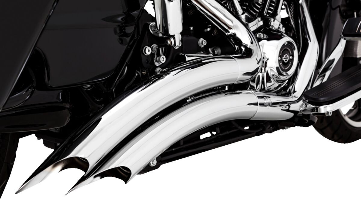 Vance & Hines Exhaust Big-R Chr.17+Fl Exhaust Big-R Chr.17+Fl