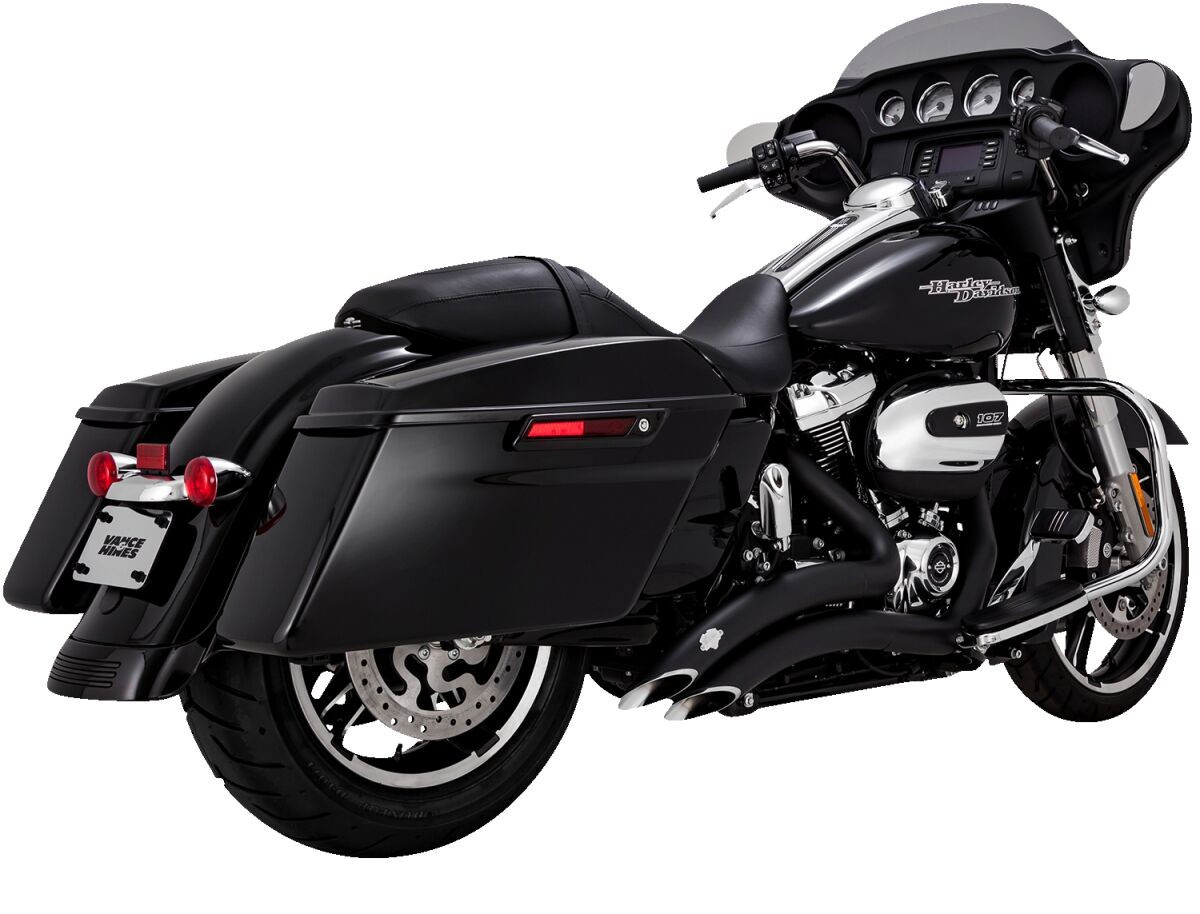 Vance & Hines Exhaust Big-R Blk.17+Fl Exhaust Big-R Blk.17+Fl