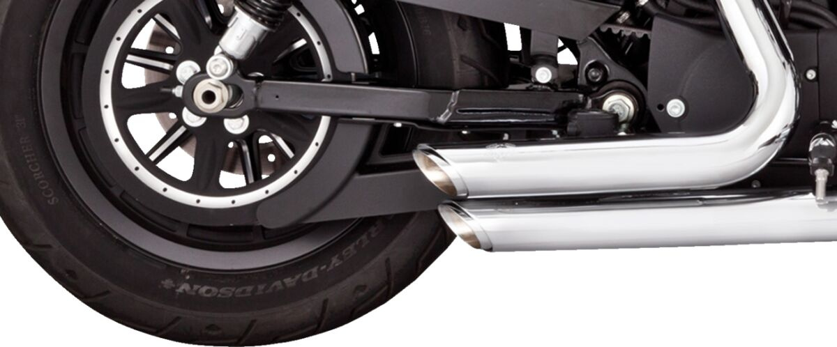 Vance & Hines Exhaust S-Sht Stag Chr.Xl Exhaust S-Sht Stag Chr.Xl