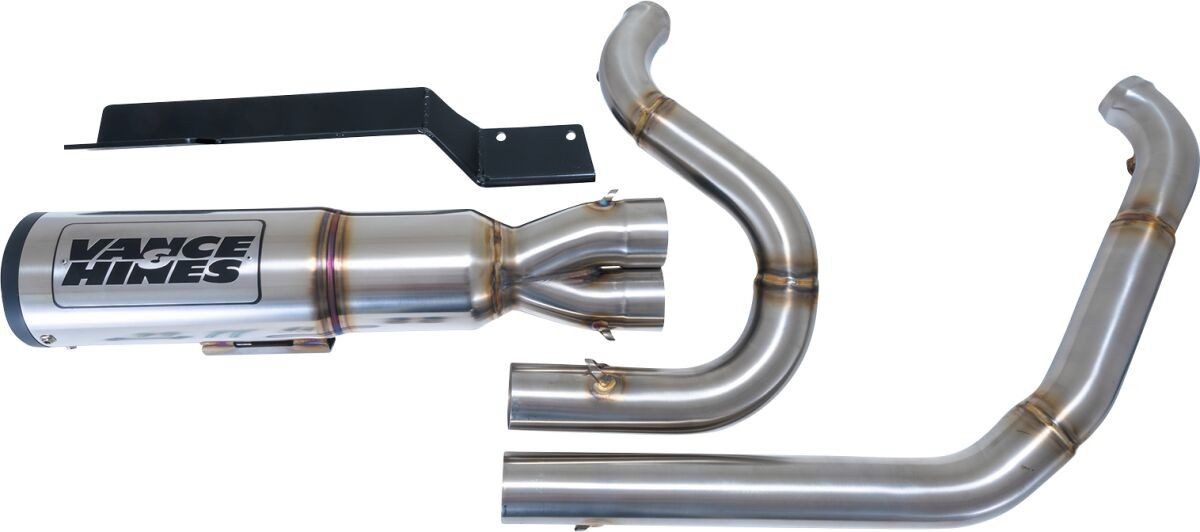 Vance & Hines Exhaust 2-1 Br.Ss.17+Fl Exhaust 2-1 Br.Ss.17+Fl