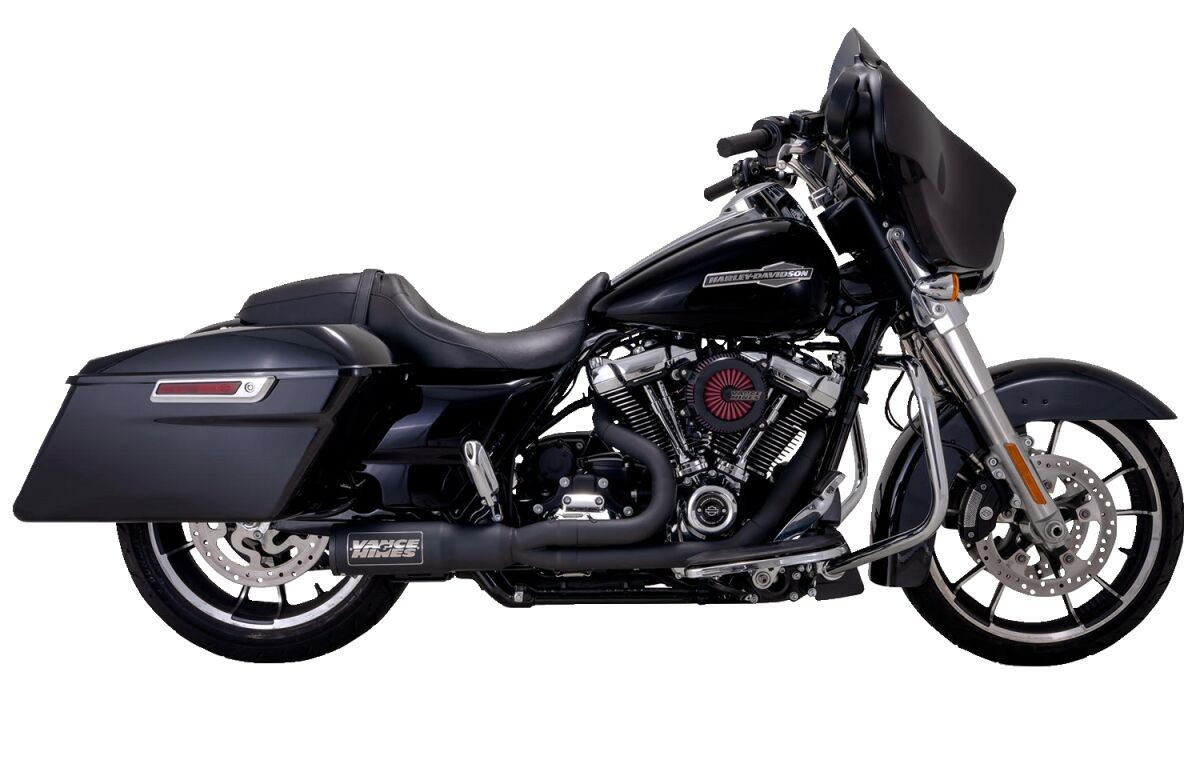 Vance & Hines Exhaust 2-1 Blk.Ss.17+Fl Exhaust 2-1 Blk.Ss.17+Fl