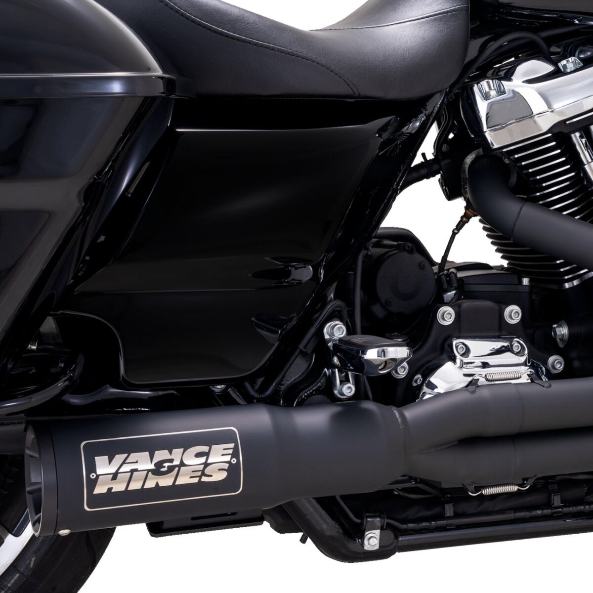 Vance & Hines Exhaust 2-1 Blk.Ss.17+Fl Exhaust 2-1 Blk.Ss.17+Fl